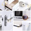 Vmingo Tope Goma Protector Adhesiva Silicona Antigolpe Transparente Parachoque Redondo