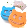 NEWKE Cat Litter Box Deodorizer Pod, Stick-on Cat Odor Trap