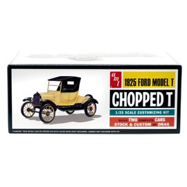 AMT Unknown 1925 Ford T Chopped 1:25 Scale Model Kit, Neutral (AMT1167)