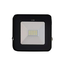 Müller-Licht John 30W Sensor LED Outdoor Spotlight with Motion and Twilight Sensor, Daylight White (6500K), IP65 Protected, 2100 Lumens, for Indoor and Outdoor Use, Direct Connection, Black