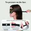 NOHSHE Easter Silk Eye Mask Sleep Mask Egg Carrot Flower