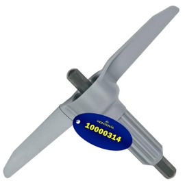 MONTERAL Food Processor Blade Holder with the Original Code 10000314 for Bosch MUM9 - Drive Shaft for Cutting Discs with Impeller - Warranty 10 Years