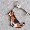 Sweet William Beagle Keyring
