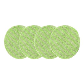 MagiDeal 4 Pieces Round Floor Scrubber Pads 16.5cm Floor Cleaning MopPads for Hardwood Tile Parquet Floors and Other Floors Scrubber Mops, Green