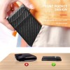generic 🔥🔥Men's Minimalist Slim RFID Blocking Wallet Pop Up Card