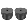 sourcing map Rubber Tapered Plug 33mm to 41mm Solid Test