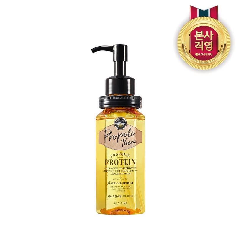 [For highly nutritious and weak hair] Elastine Propolythera Shampoo 500ml