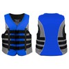 XGEAR Adult USCG Life Jacket Vest Water Sports (Blue, XXL)