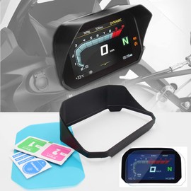 Yemanren-KK Motorcycle Instrument Cover Glare Protection Guard Sun Visor Screen Film 6.5 inch for R1300GS R1200GS ADV F850GS F750GS F 850GS 750GS F900R F900XR R1250GS Adventure 2018 2019 (A Set)