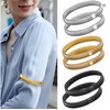 Elastic Shirt Sleeve Holders for Men and Women – Anti-Slip