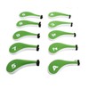 10 Pcs Golf Iron Head Cover Set with Zipper Golf