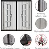 Ventana de pantalla magnética malla,cortinas mosquiteras para Ventana,Mosquiteras autoadhesivas sin