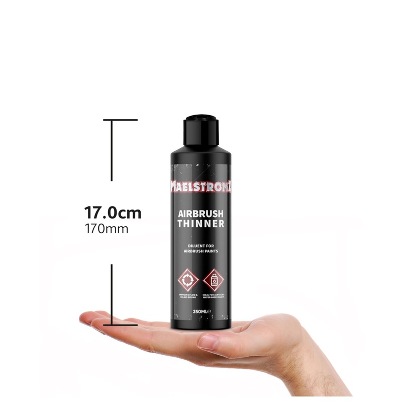 Maelstromz - Airbrush Thinner | Acrylic Paint Solution, Flow Improver