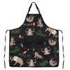 Sloth Cooking Apron, Cute Sloths Kitchen Apron with Pocket Home