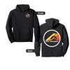Racing Stripes Off Roading Emblem Pullover Hoodie