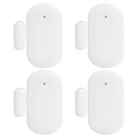 Nivian 4 Pack Door and Window Opening Detector Compatible with Nivian Alarm Suitable for Indoor Use Wireless 433MHz Easy Installation No Cable