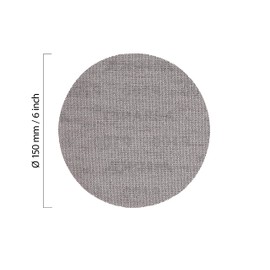 Mirka Abranet Mesh Sanding Discs Ø 150 mm Grip / Grit P240 / 50 pcs / for Sanding of Wood, Putty, Lacquer, Composite / Dust-Free Sanding / 5424105025