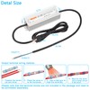 LuckWebs LED Driver 12V 60W Waterproof IP67 Power Supply Transformer