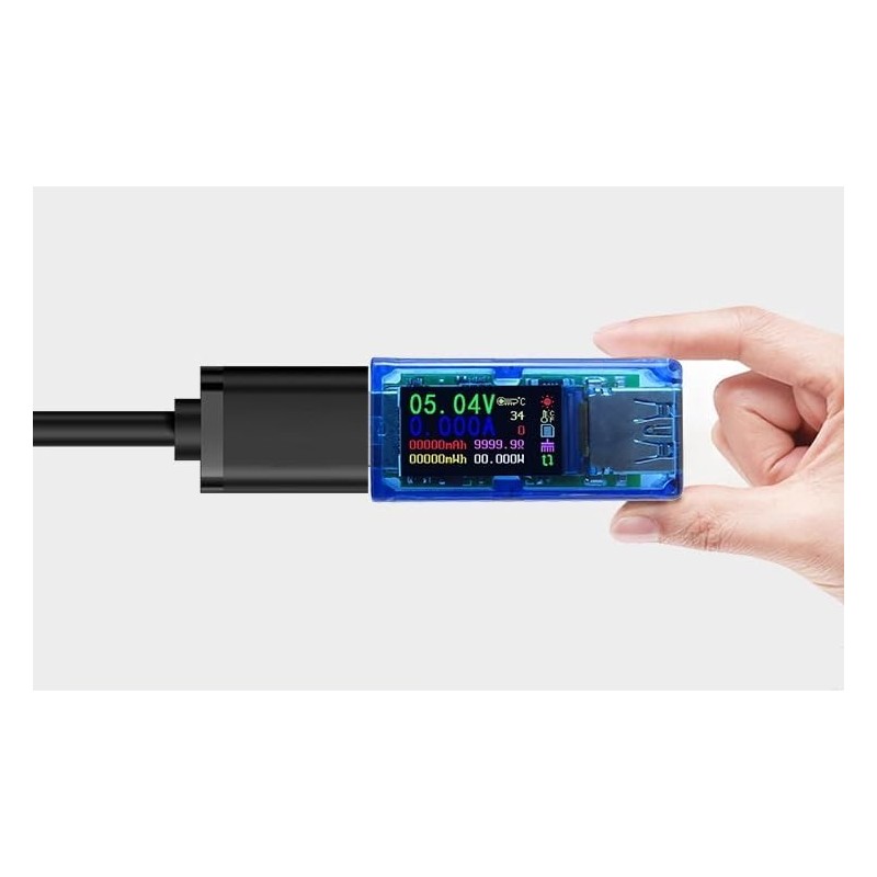 USB 3.0 Tester, USB Power Meter, 3.7-30V 0-4A Voltage Tester