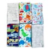 Random Print - Baby Burping Cloth Gift Set, Soft and