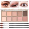 10 Colors Eyeshadow Palette Smooth Matte Nude Eye Makeup Palette,High