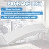 KUAFU WE01X30378 Dryer Door Handle Compatible with GE Dryer Replacement