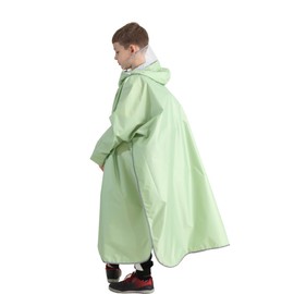 Raincoat, Children's Kappa, School Bag, Boys, Girls, Kids' Rainwear, Rain Poncho, Rain Gear, For Children, Lightweight, Waterproof, Quick Drying, Large Brim, Night Reflective, Storage Bag Included,