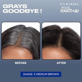 Clairol Nice 'n Easy Root Touch-up Permanent Hair Color, 4 Dark Brown