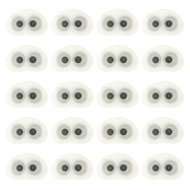 20pcs Conductive Strips For Snore Circle the Chin Throat Anti