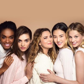 Flower Beauty Light Illusion Perfecting Powder - Pressed Powder Face Makeup, Buildable Medium Coverage with Blurring Pigments, Includes Mirror & Sponge (Sable)