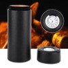 Mini Portable PU Leather Cedarwood Lined Cigar Humidor Storage Pot