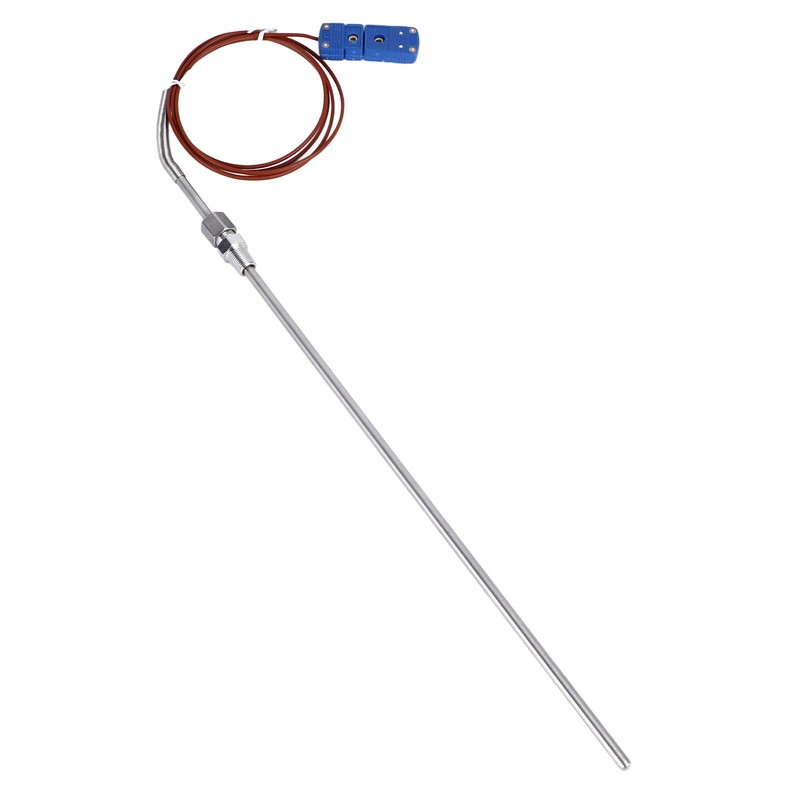 NTC Temperature Sensor ‑200℃‑350℃ T Type Thread 1/8in Diameter 5x330mm