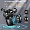 Wireless Earbuds, Bluetooth Headphones V5.4 Stereo Bass Ear Buds with