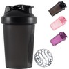 KHAOP Protein Shaker Bottle 400 ml with Stainless Steel Mixing