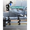 UTV Tool Holder Bed Mount with Rotatable Rubber Clip Compatible