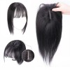 Toppers Hairpiece Clip En Mujeres Flequillo Peluquin