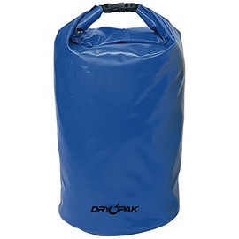 DRY PAK Roll Top Dry Gear Bag, 12.5" x 28", Blue