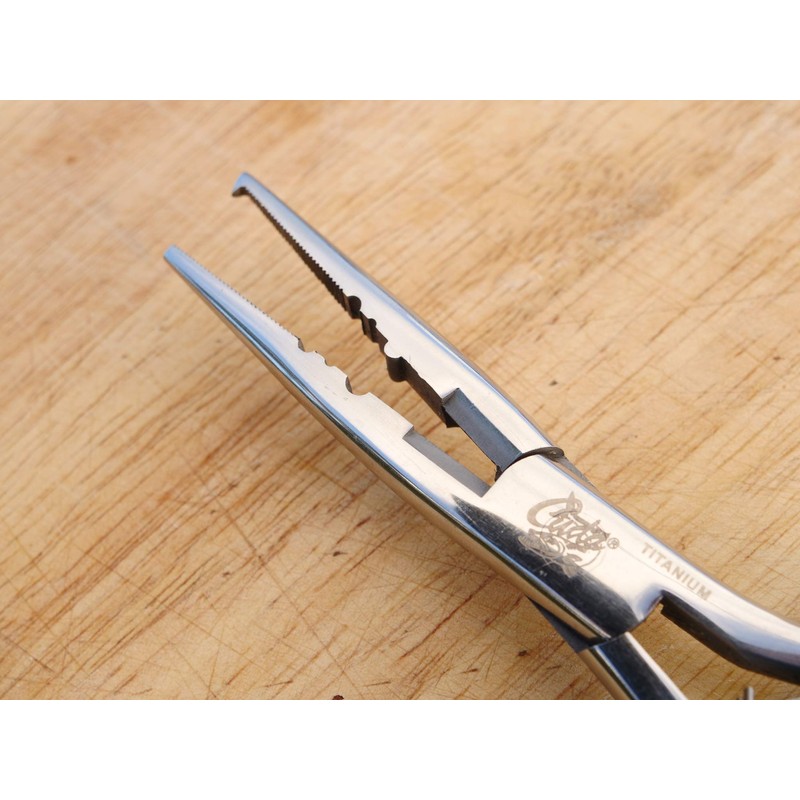 Cuda 8" Titanium Bonded Stainless Steel Freshwater Plier with Ring