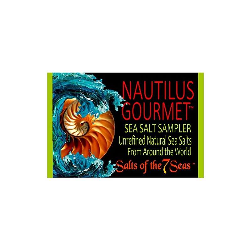 Salts of the 7 Seas Nautilus Sea Salt Sampler in