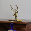 Northlight “ Deer Antler Design Weighted Christmas Stocking Holder