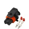 2 Pin Female Common Rail Diesel Injector Plug Connector For