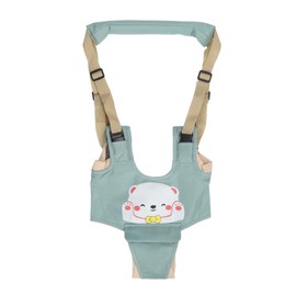 Baby Walking Harness Multifunctional Comfortable Breathable Adjustable Infant Walker Harness for 6 to 36 Month Old Green
