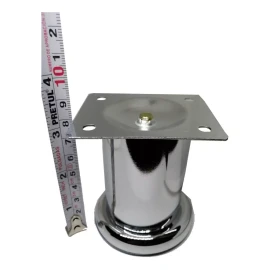 Herrajes Guerrero Pata Para Muebles Sala 8 Cm Altura 6 Piezas