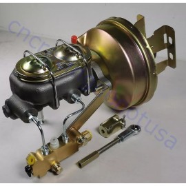 CNCDPT 8" Zinc Power Brake Booster Conversion Kit 1960-66 chevy C10 C20 Disc/Drum