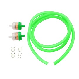 PRO BAT 5mm x 1m Gas Fuel Filter Hose Tube Line for Chinese GY6 50cc 150cc 139QMB 157QMJ Tao Tao Scooter ATV Motorcycle Parts, Green