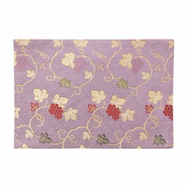 Naumu Kuma-chan Workshop Grape Pattern Sutra Desk Rack, Gold Brocade Rug, Flame-retardant, For 1.5 inches (22.5 cm) x 12.8 inches (32.5 cm) x 12.8 inches (32.5 cm) (No. 14, 005.Fuji)
