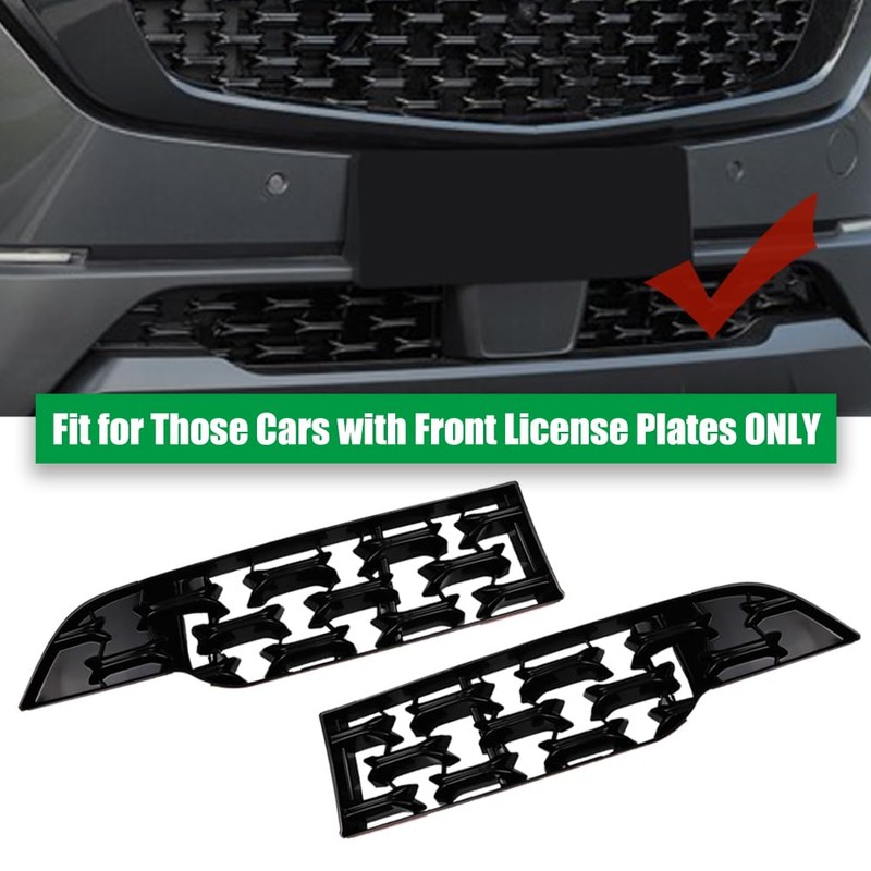 Sporacingrts Front Grill Mesh Inserts - Premium Exterior Accessories Compatible