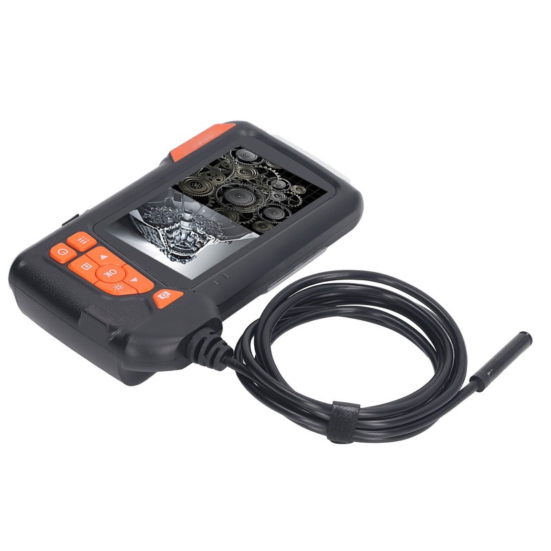 4.5in Industrial Endoscope Digital Display Waterproof Photo Record 1080P 8mm