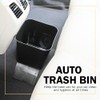 HAUSSIMPLE Car Trash Can 1.4 Gallon with Stability Flap &