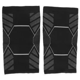 1 Pair Sports Knee Protector WearResistant Breathable Nylon Outdoor Knee Support Brace(Silver XL )